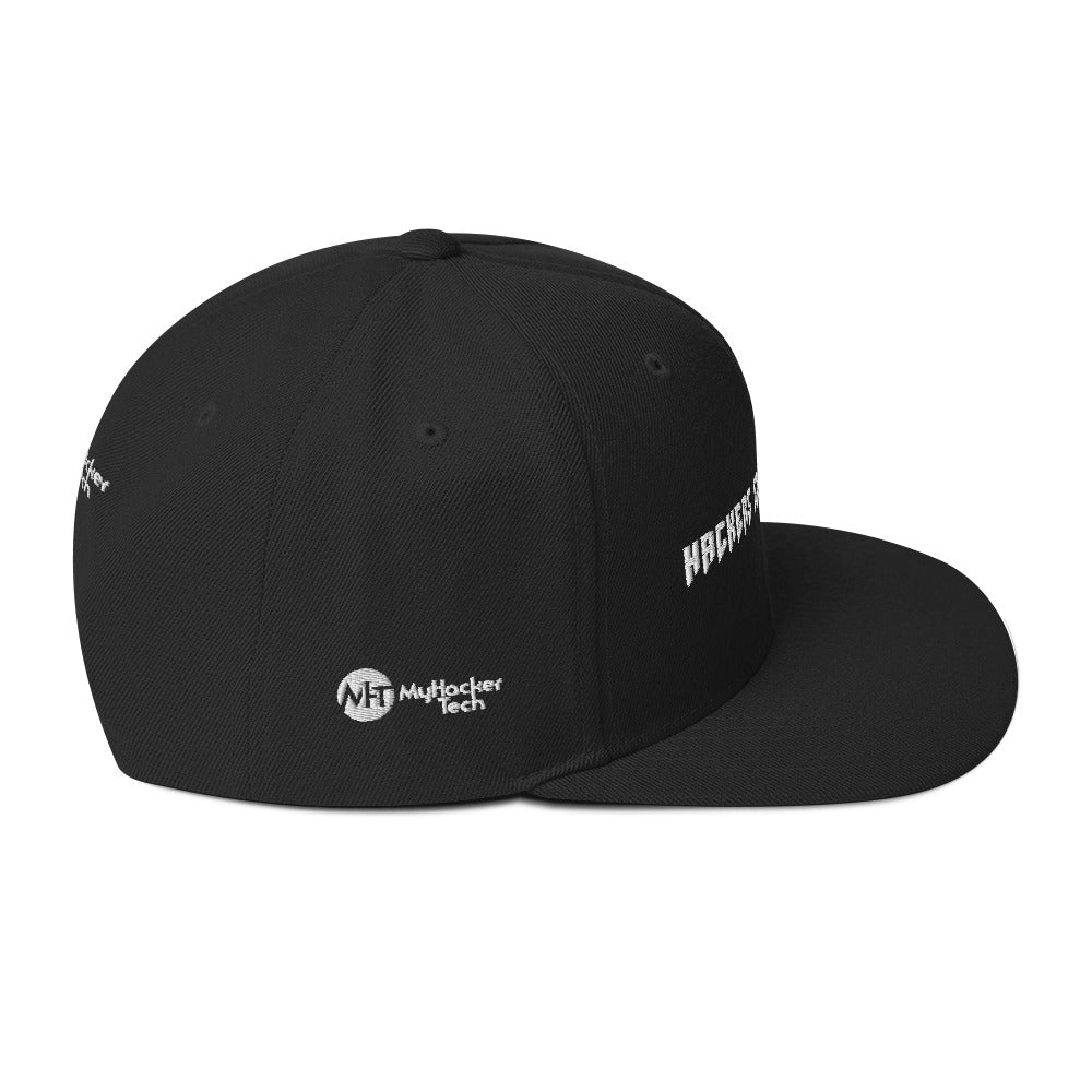 Hackers empower hackers - Snapback Hat by DarkByteGear