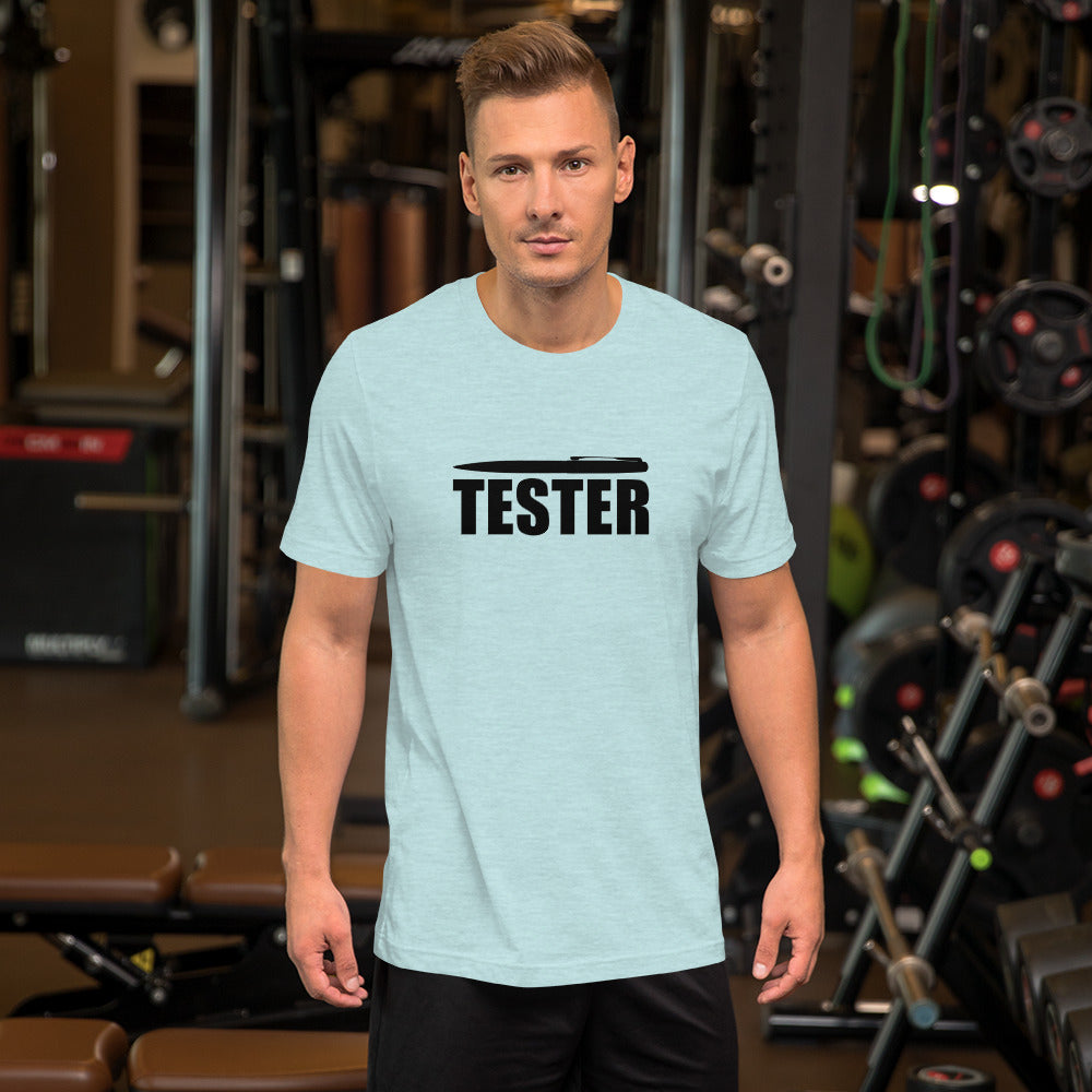 Pentester v5 - Short-Sleeve Unisex T-Shirt (black text) by DarkByteGear