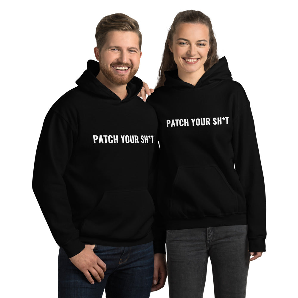 PATCH YOUR SH*T - Unisex Hoodie by DarkByteGear
