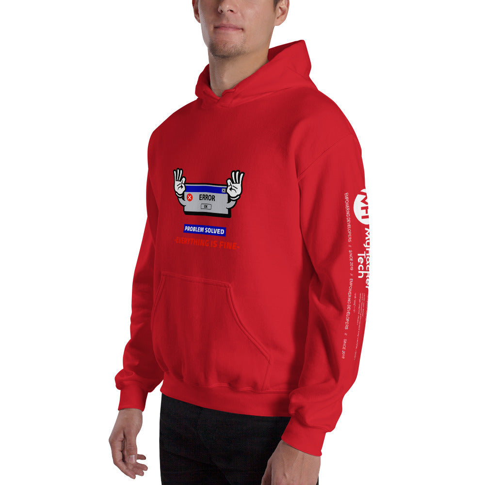 Problem solved - Unisex Hoodie by DarkByteGear