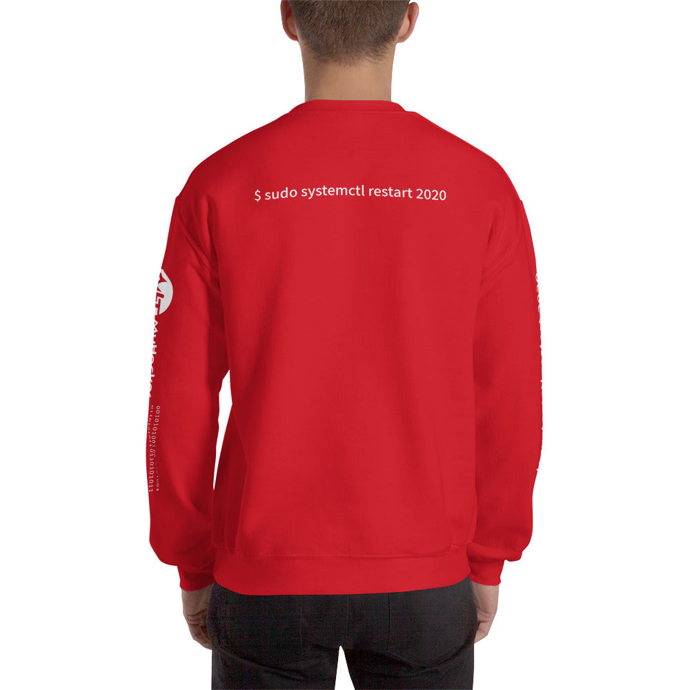 $ sudo systemctl restart 2020 - Unisex Sweatshirt (with all sides design ) by DarkByteGear