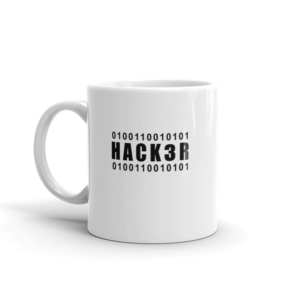 0100110010101 Hack3r - Mug by DarkByteGear
