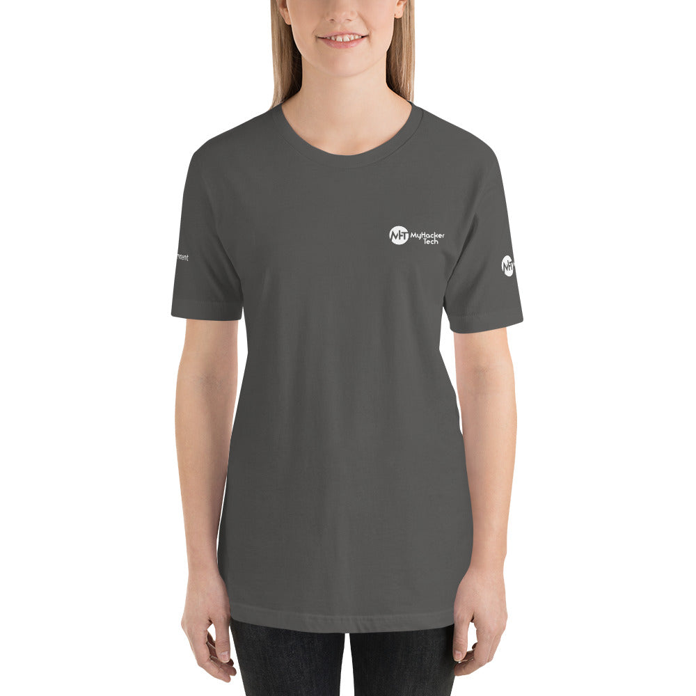 // no comment - Short-Sleeve Unisex T-Shirt (with all sides design) by DarkByteGear