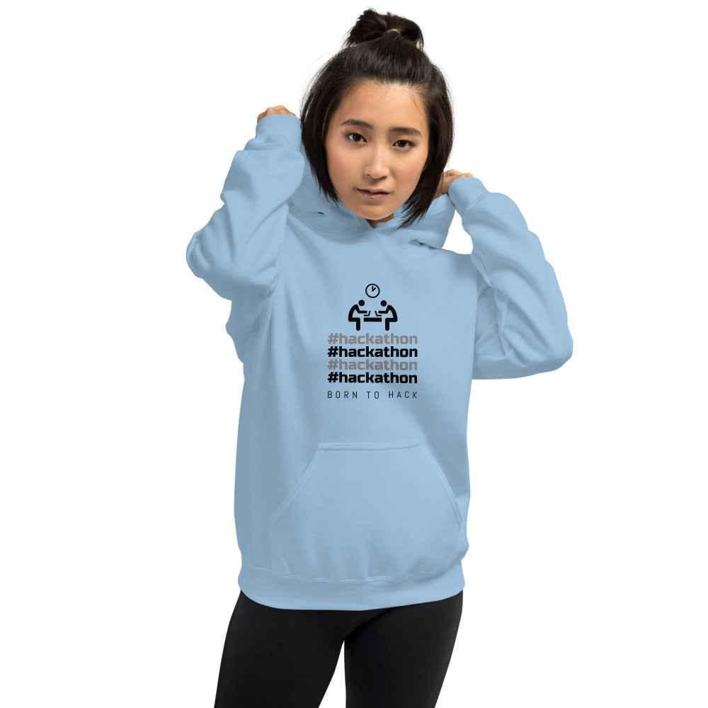 #hackathon - Unisex Hoodie by DarkByteGear