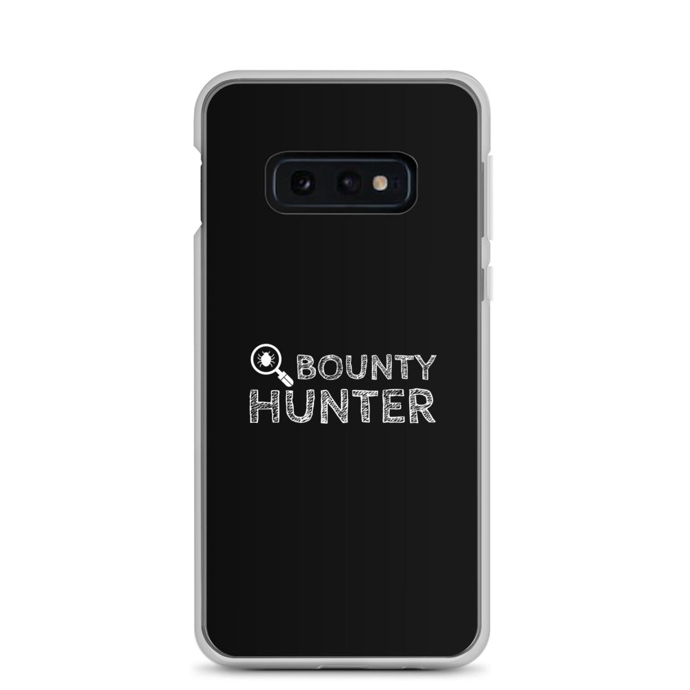 Bug bounty hunter - Samsung Case (white text) by DarkByteGear
