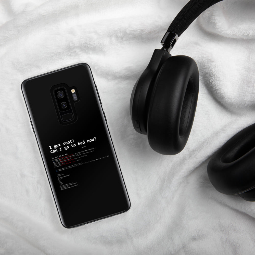 I got root! Can I go to bed now? - Samsung Case by DarkByteGear