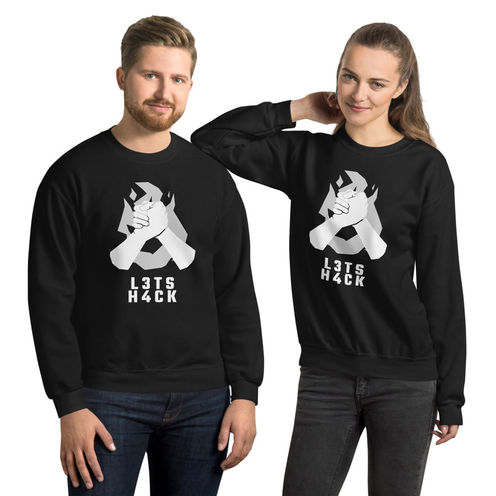 L3ts H4ck - Unisex Sweatshirt by DarkByteGear