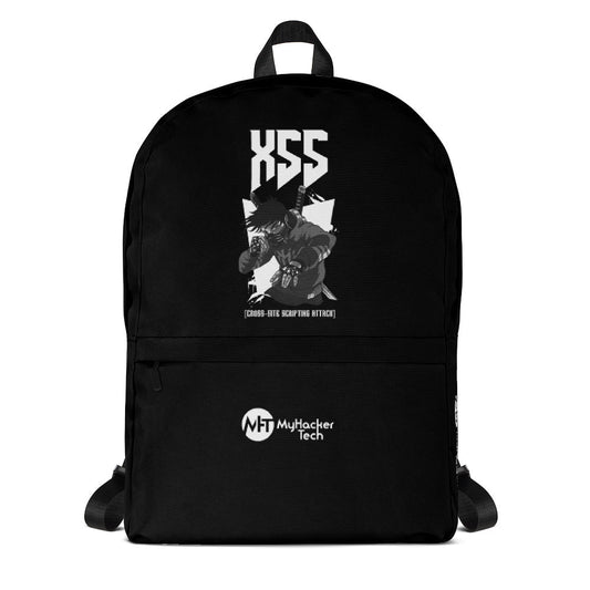 XSS cross-site scripting attack - Backpack by DarkByteGear