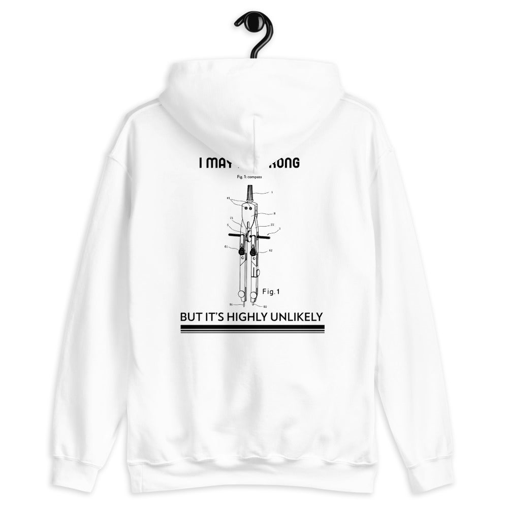 I may be wrong, but it's highly unlikely - Unisex Hoodie (black text) by DarkByteGear