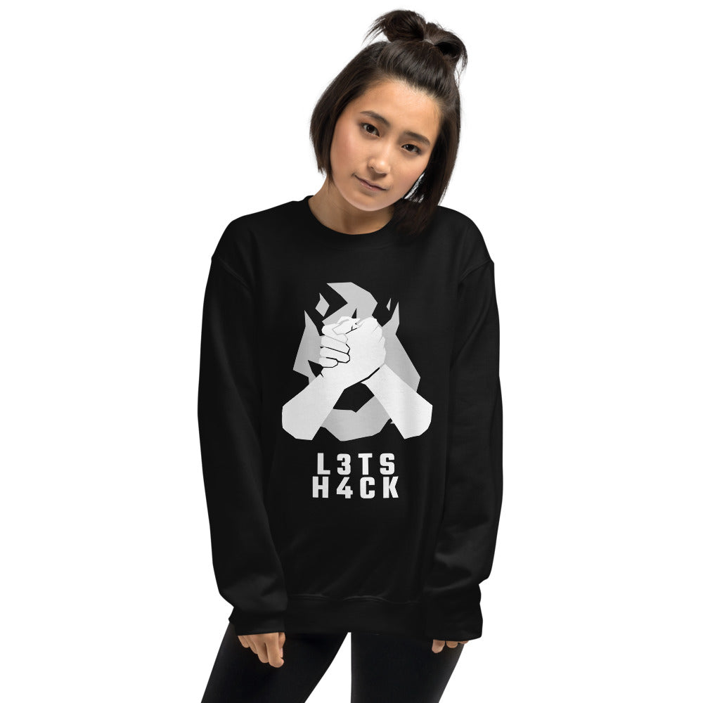 L3ts H4ck - Unisex Sweatshirt by DarkByteGear