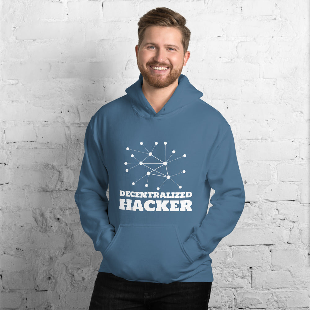 Decentralized Hacker - Unisex Hoodie by DarkByteGear