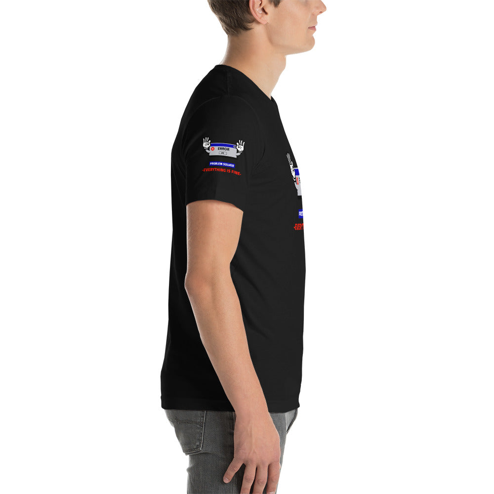 Problem solved - Short-Sleeve Unisex T-Shirt by DarkByteGear
