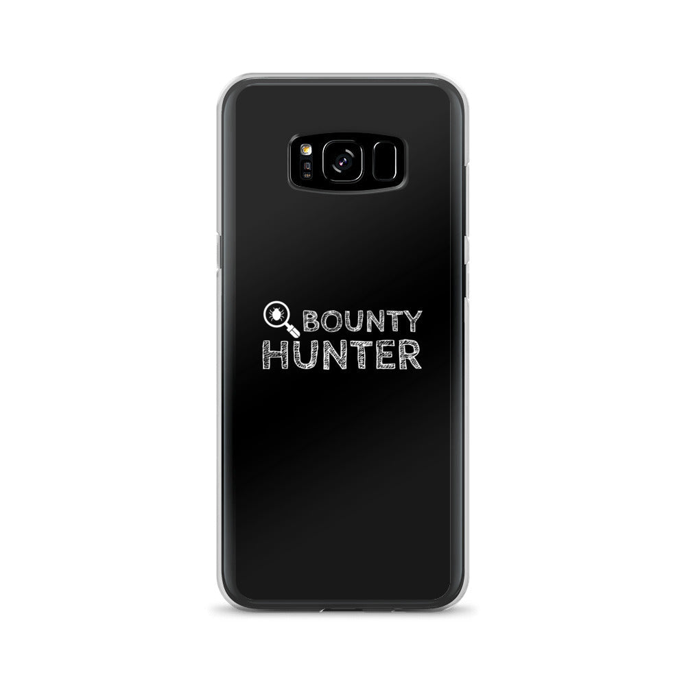 Bug bounty hunter - Samsung Case (white text) by DarkByteGear