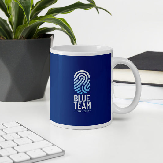 Cyber Security Blue Team v2 - Mug by DarkByteGear