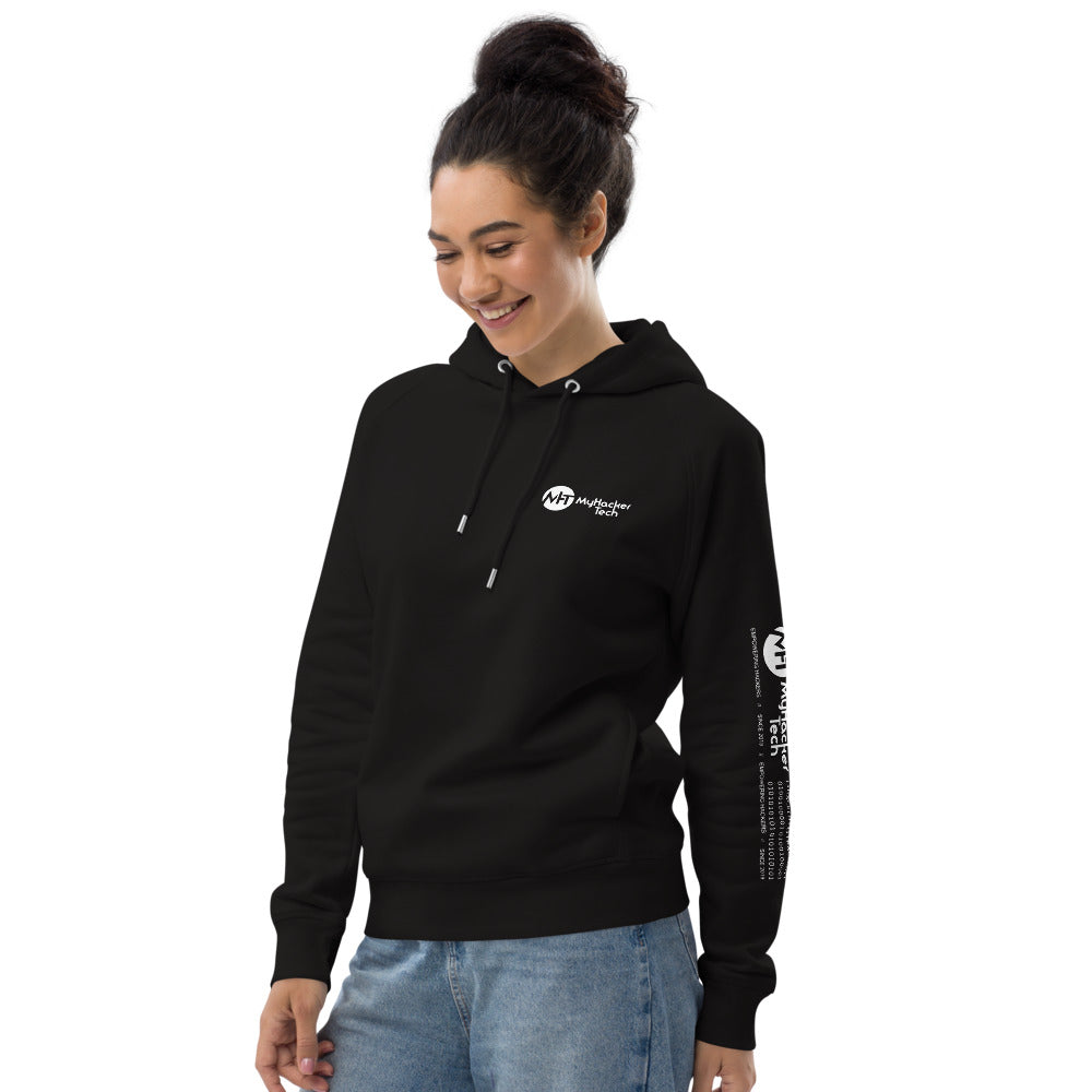 MyHackerTech Classic - Unisex pullover hoodie (with all sides designs) by DarkByteGear