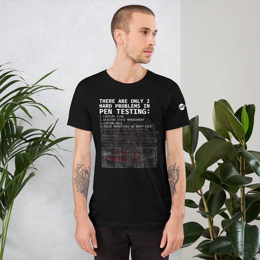 Problems in pen testing - Short-Sleeve Unisex T-Shirt by DarkByteGear