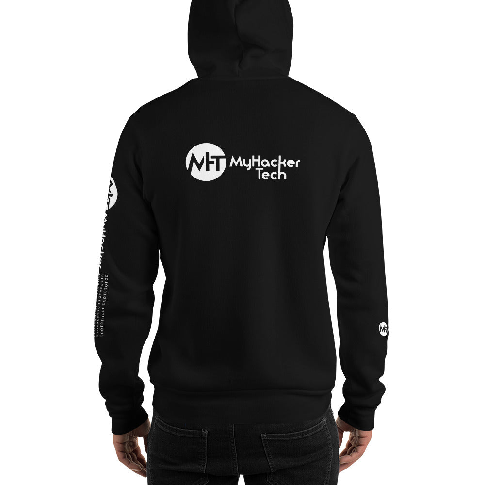 MyHackerTech Classic - Unisex Hoodie (with all sides designs) by DarkByteGear