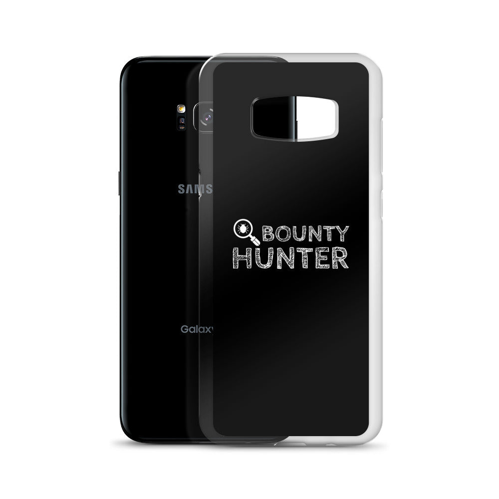 Bug bounty hunter - Samsung Case (white text) by DarkByteGear