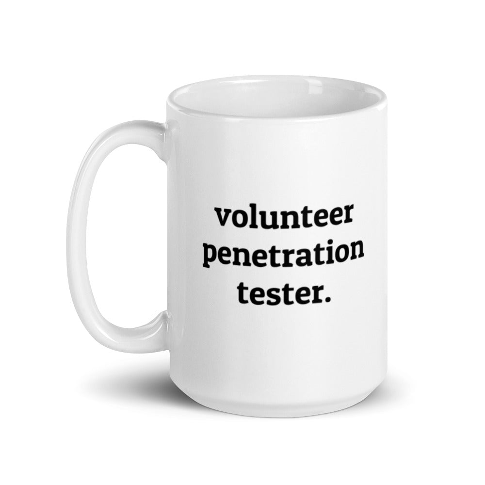 Volunteer penetration tester - Mug by DarkByteGear