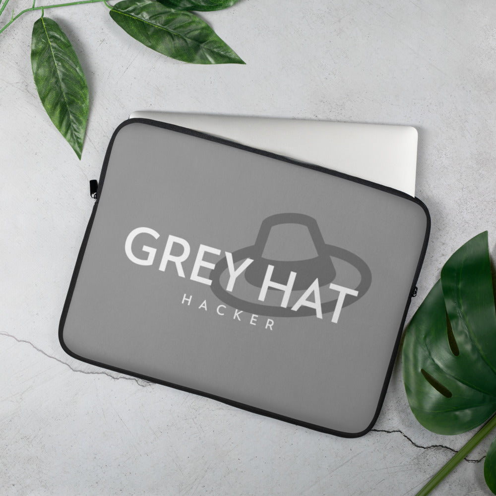 Grey Hat Hacker - Laptop Sleeve by DarkByteGear