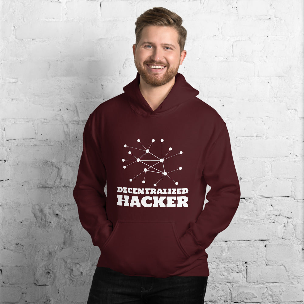 Decentralized Hacker - Unisex Hoodie by DarkByteGear