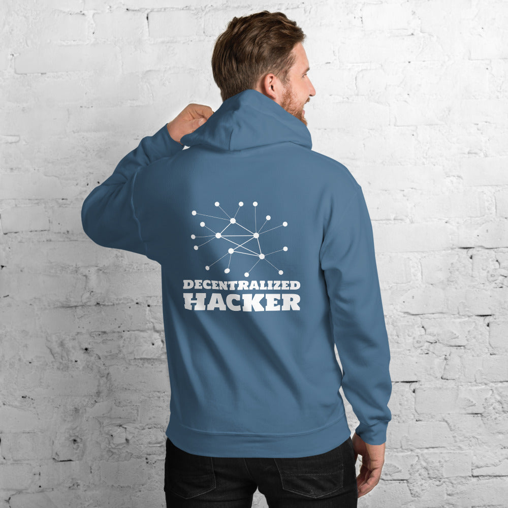 Decentralized Hacker - Unisex Hoodie by DarkByteGear