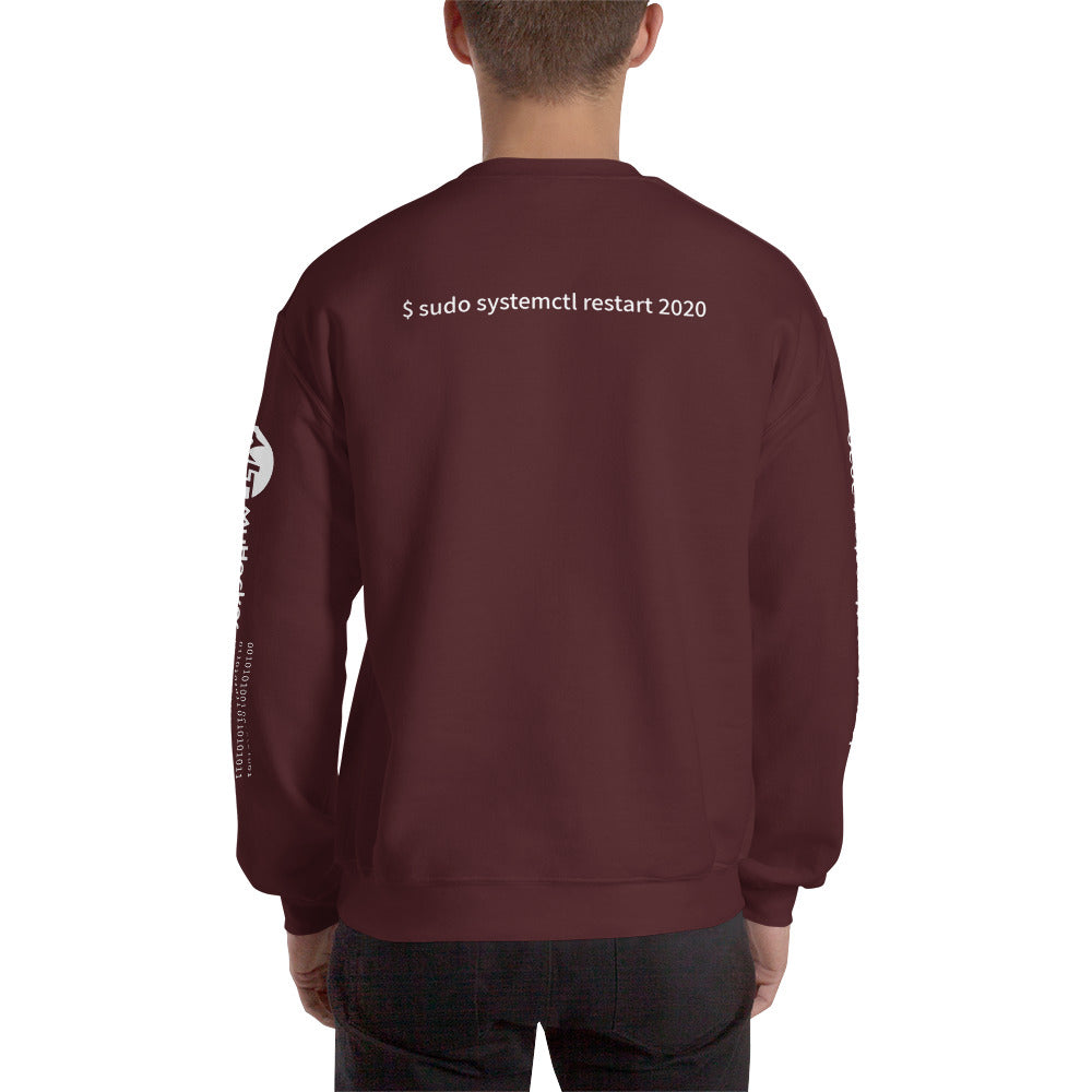 $ sudo systemctl restart 2020 - Unisex Sweatshirt (with all sides design ) by DarkByteGear
