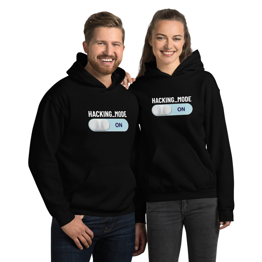 Hacking mode ON - Unisex Hoodie by DarkByteGear