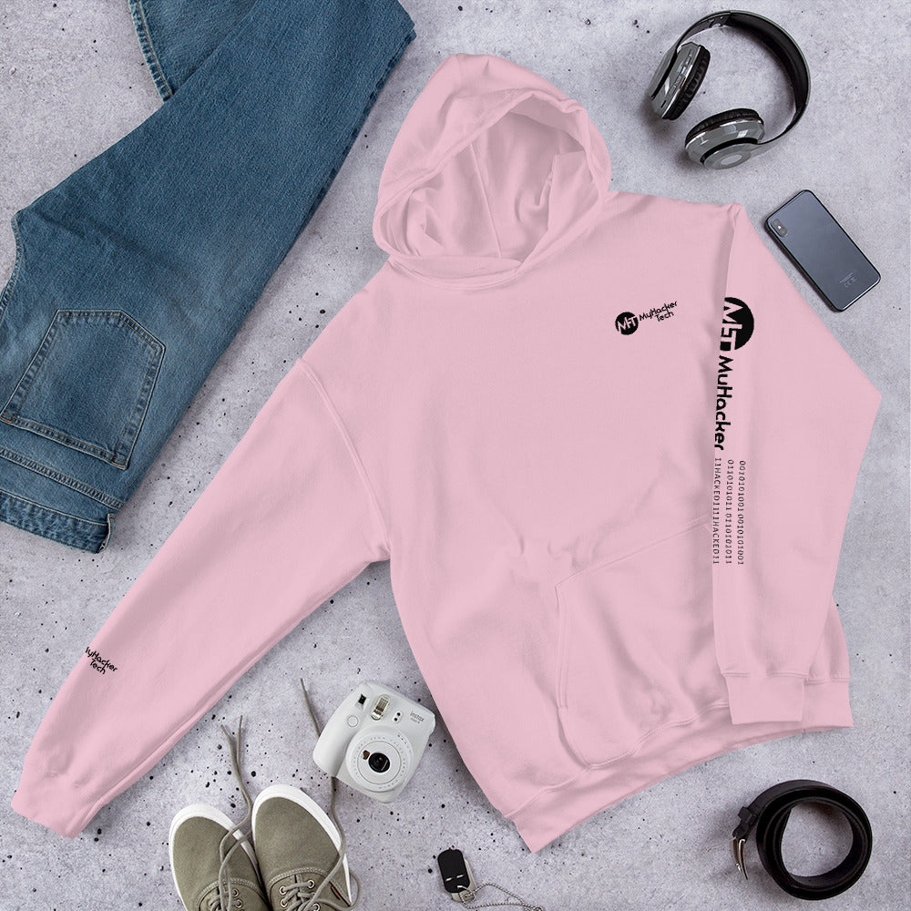 MyHackerTech Classic - Unisex Hoodie (with all sides designs) by DarkByteGear