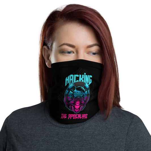 Hacking the apocalypse v2 - Neck Gaiter by DarkByteGear
