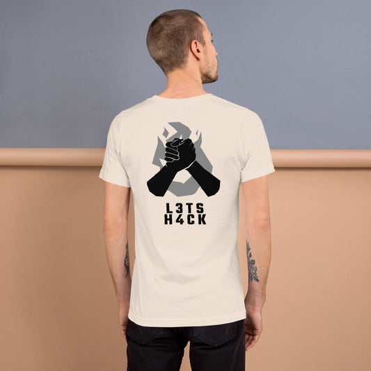 L3ts H4ck - Short-Sleeve Unisex T-Shirt by DarkByteGear