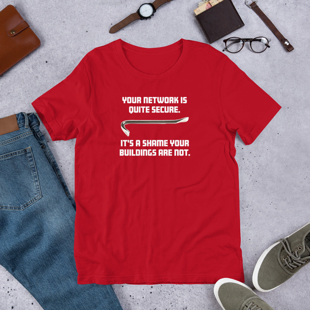 Your network is quite secure - Short-Sleeve Unisex T-Shirt by DarkByteGear