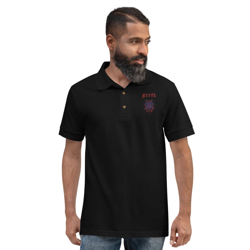 CyberWare Mecha - Embroidered Polo Shirt by DarkByteGear