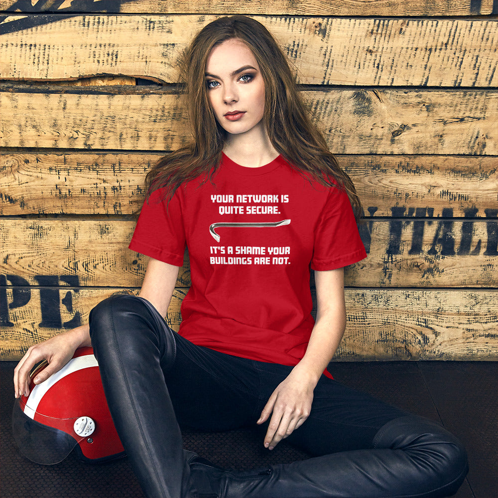 Your network is quite secure - Short-Sleeve Unisex T-Shirt by DarkByteGear