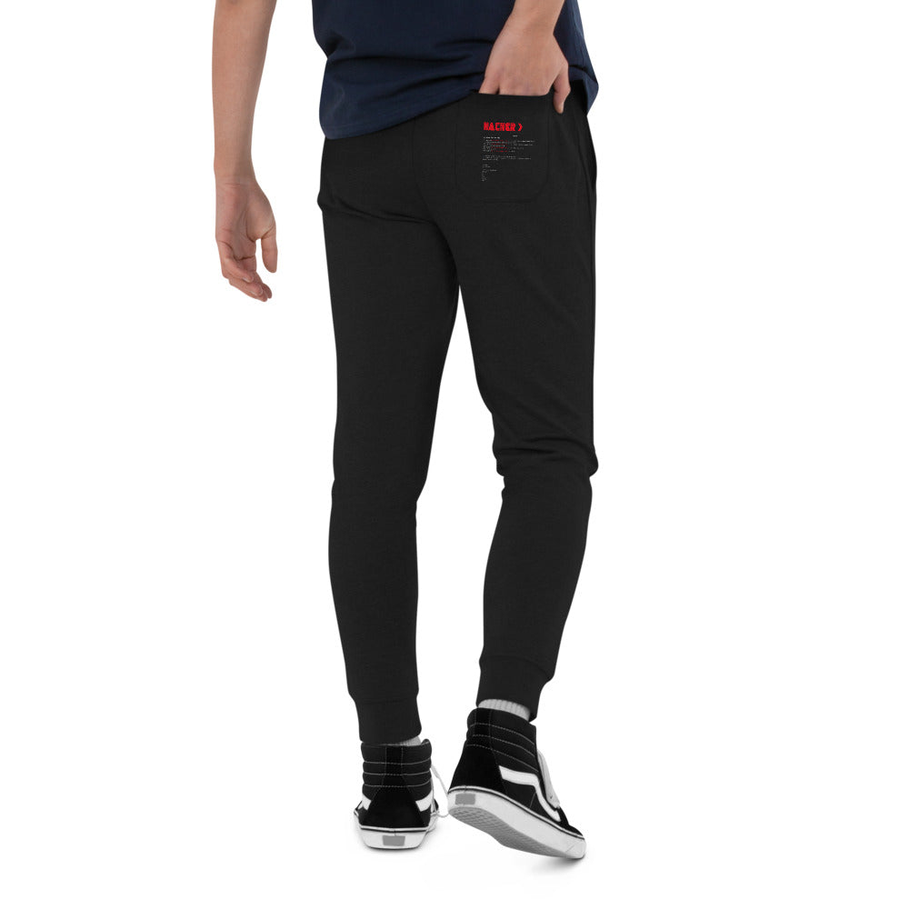 Hacker v3 - Unisex Skinny Joggers by DarkByteGear