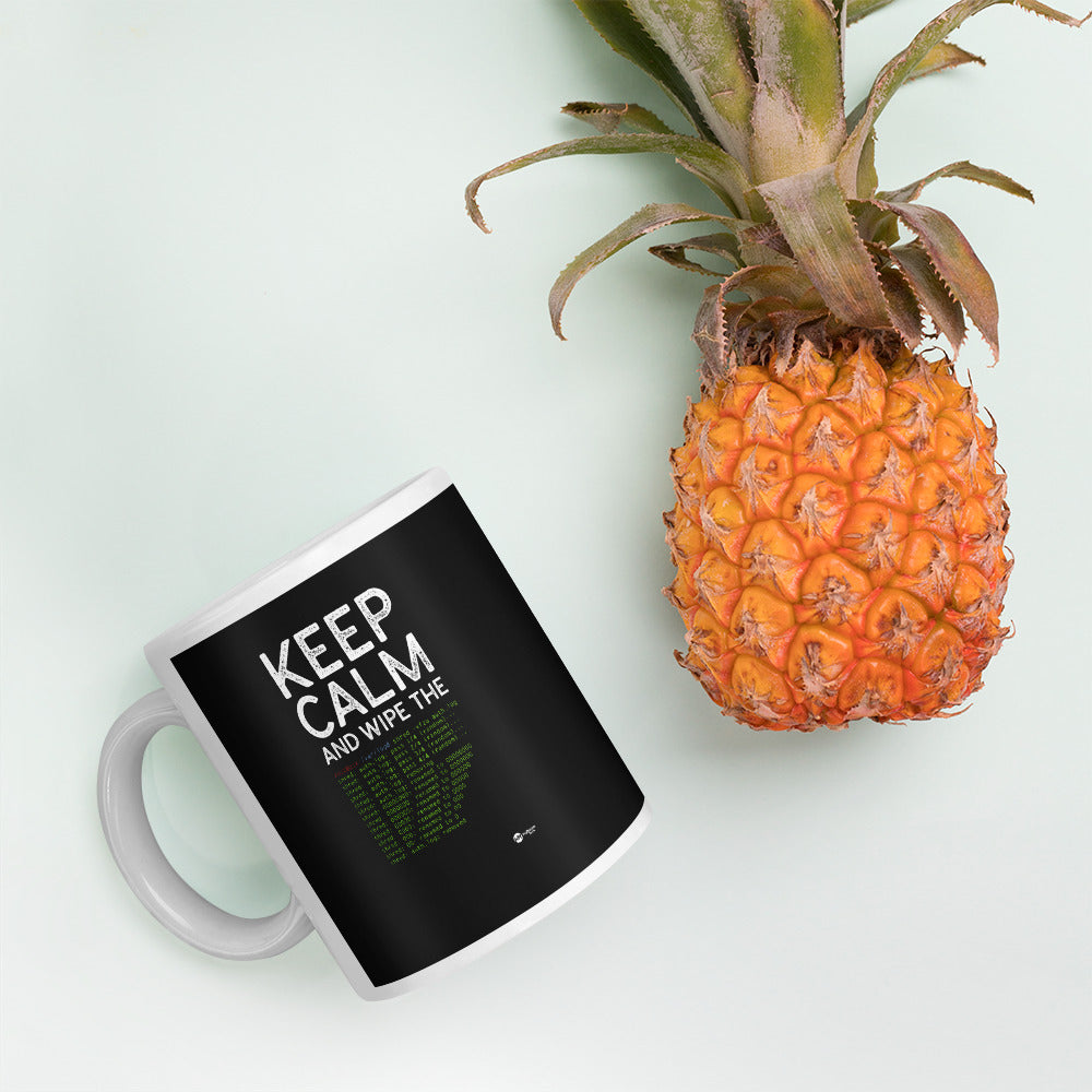 Keep Calm and wipe the logs - Mug by DarkByteGear