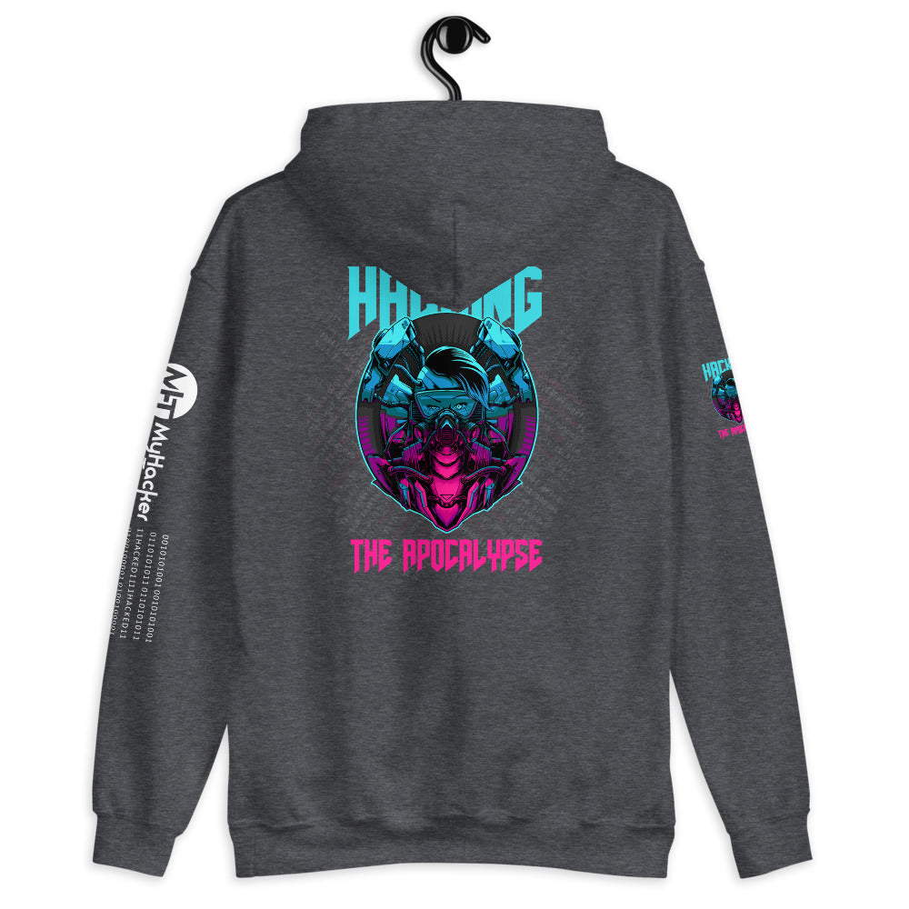 Hacking the apocalypse v2 - Unisex Hoodie by DarkByteGear