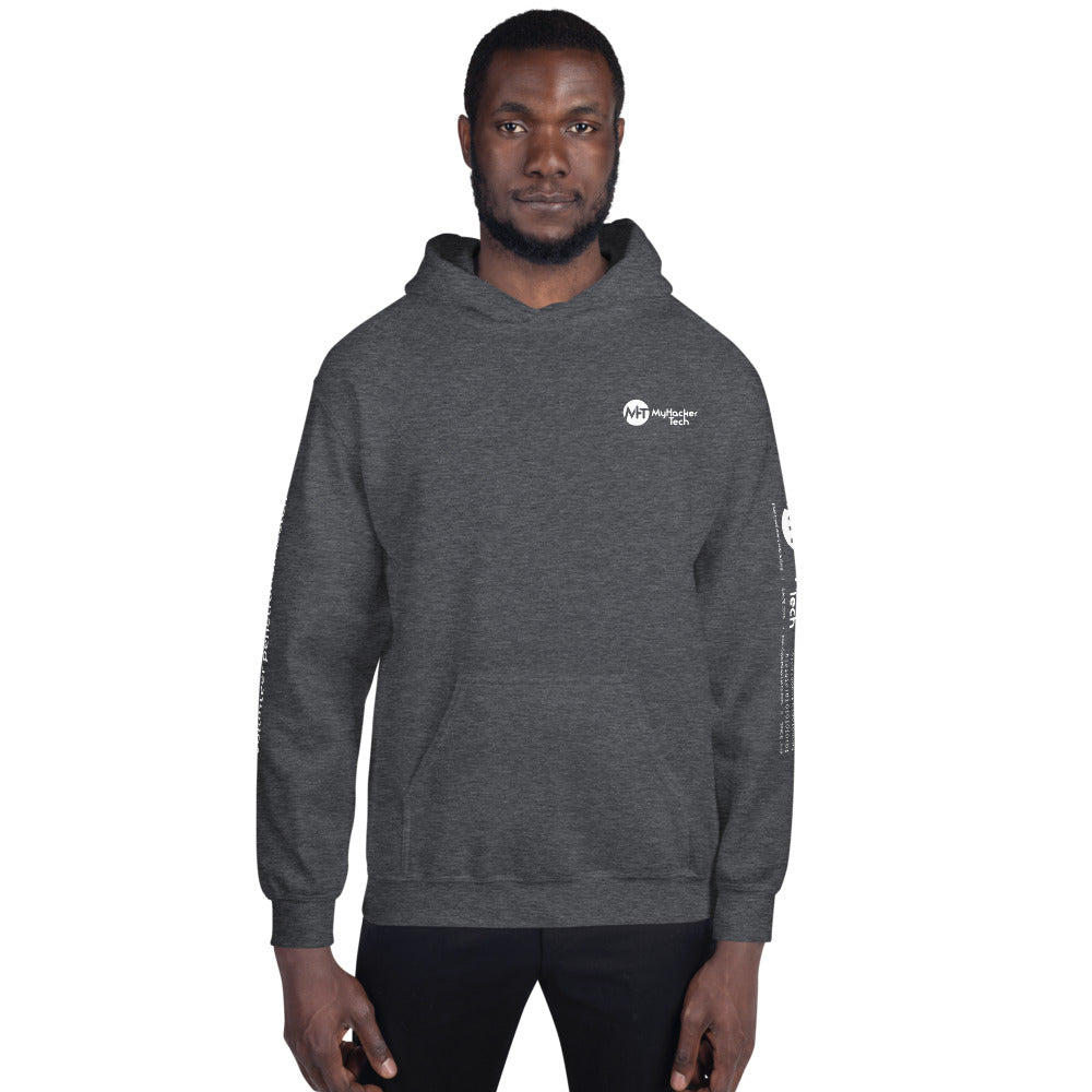volunteer penetration tester - Unisex Hoodie (with all sides designs) by DarkByteGear