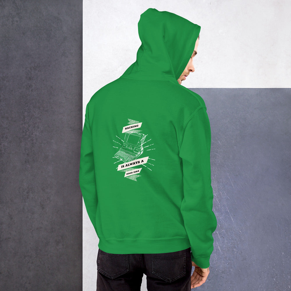 Hacking is always a good idea - Unisex Hoodie by DarkByteGear
