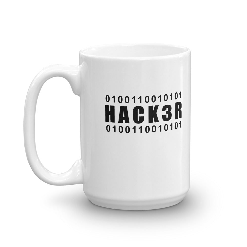 0100110010101 Hack3r - Mug by DarkByteGear