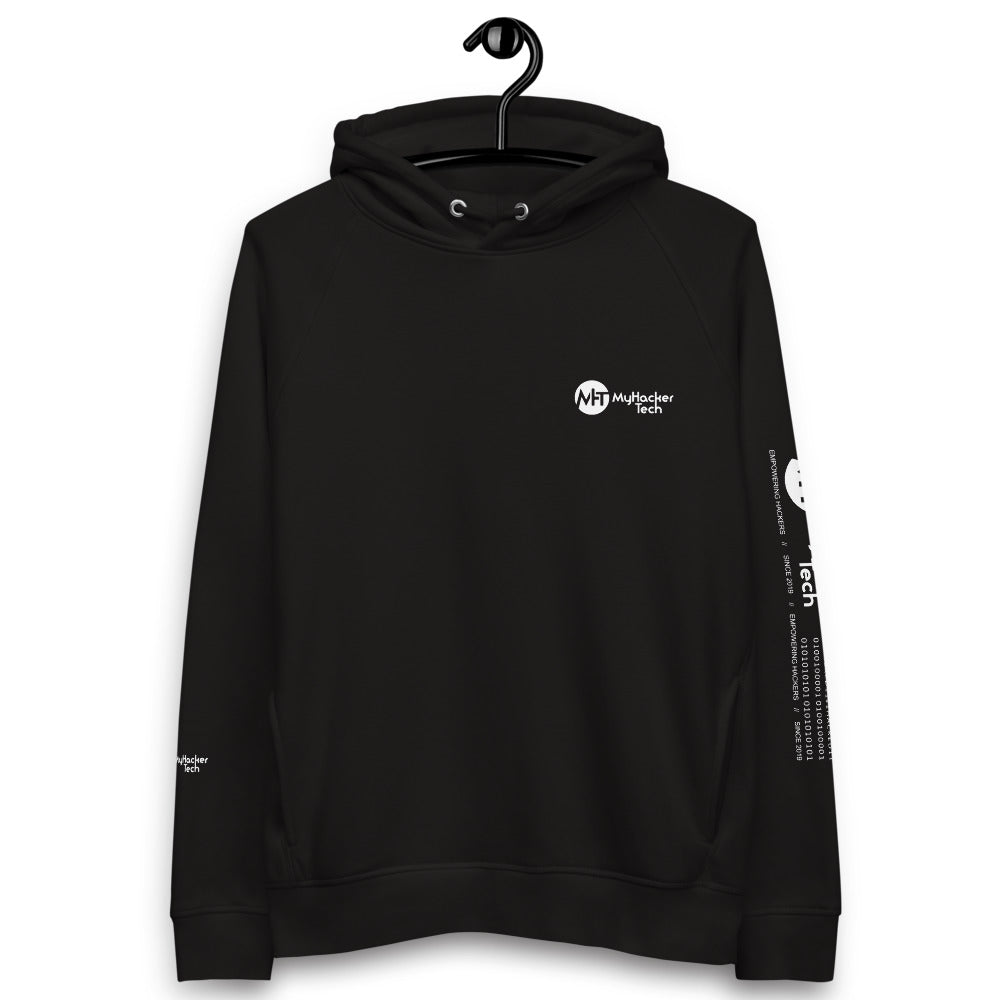 MyHackerTech Classic - Unisex pullover hoodie (with all sides designs) by DarkByteGear