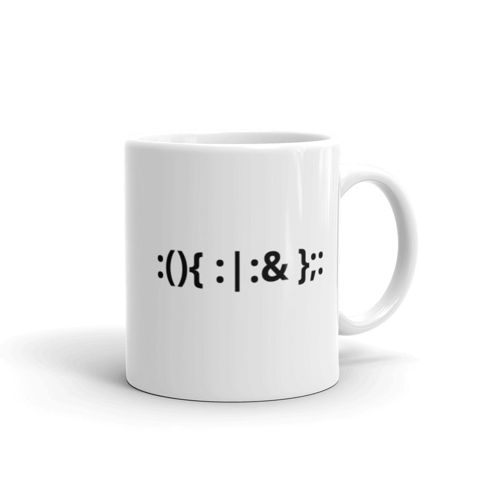 Linux Hackers - Bash Fork Bomb - Mug by DarkByteGear