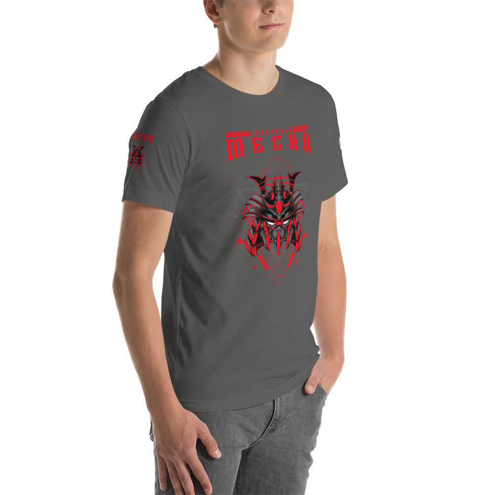 CyberWare Mecha - Short-Sleeve Unisex T-Shirt ( all sides print) by DarkByteGear
