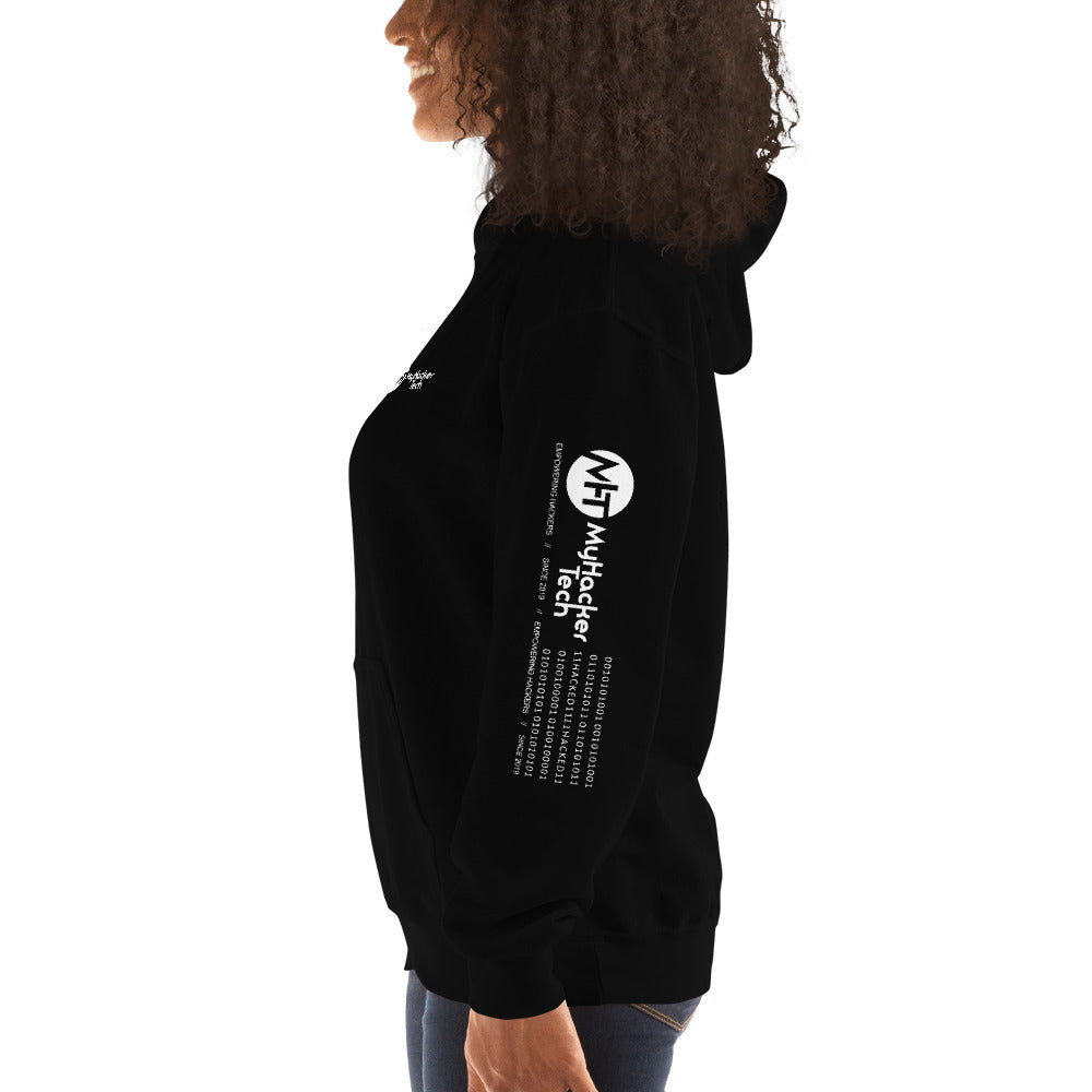 Hacking the apocalypse v1 - Unisex Hoodie (with all sides design) by DarkByteGear