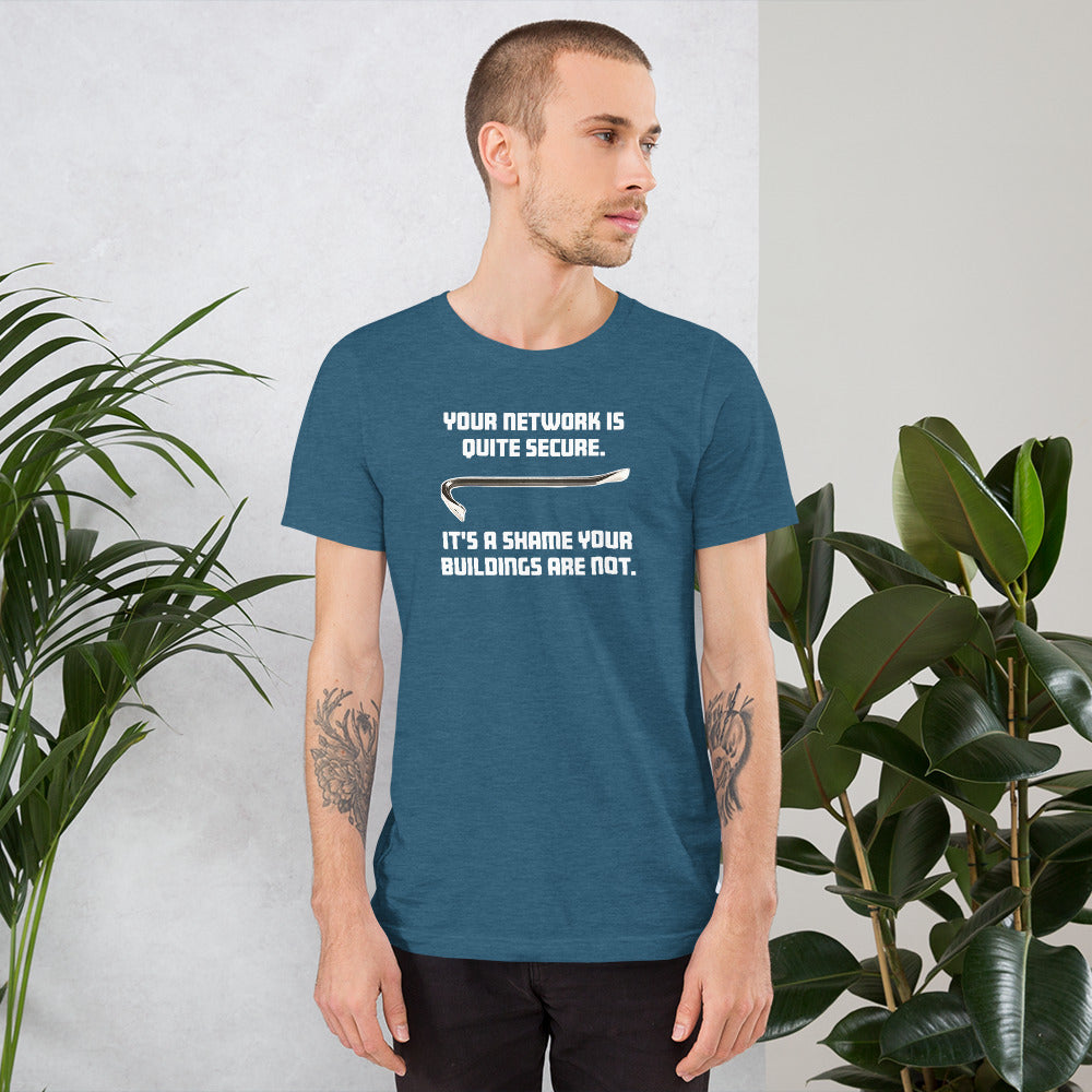 Your network is quite secure - Short-Sleeve Unisex T-Shirt by DarkByteGear