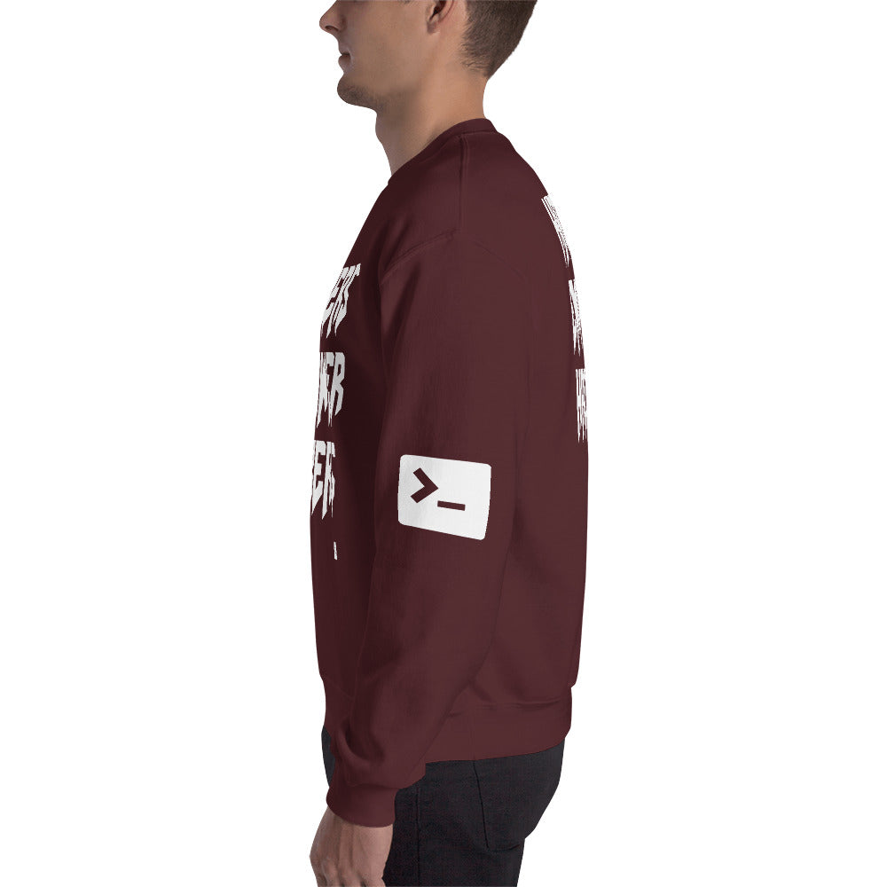 Hackers empower hackers - Unisex Sweatshirt by DarkByteGear