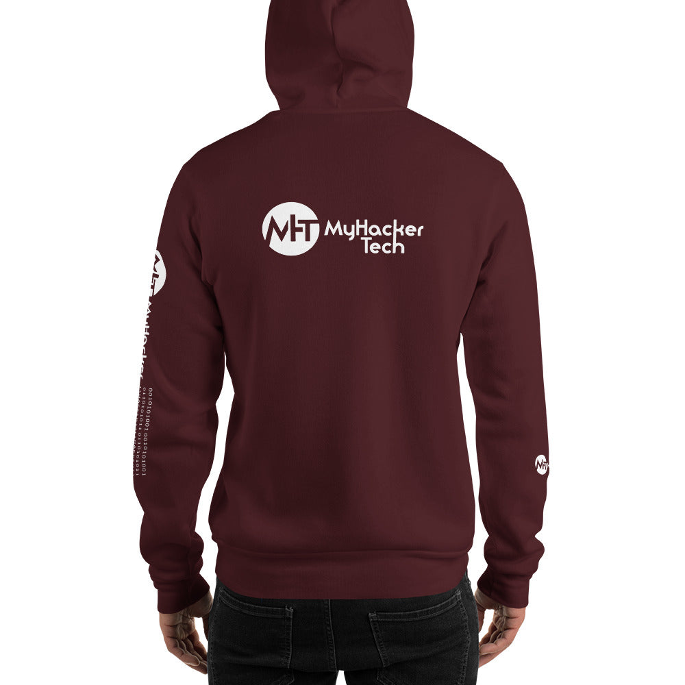 MyHackerTech Classic - Unisex Hoodie (with all sides designs) by DarkByteGear