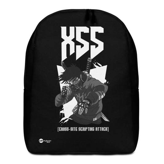 XSS cross-site scripting attack - Minimalist Backpack by DarkByteGear