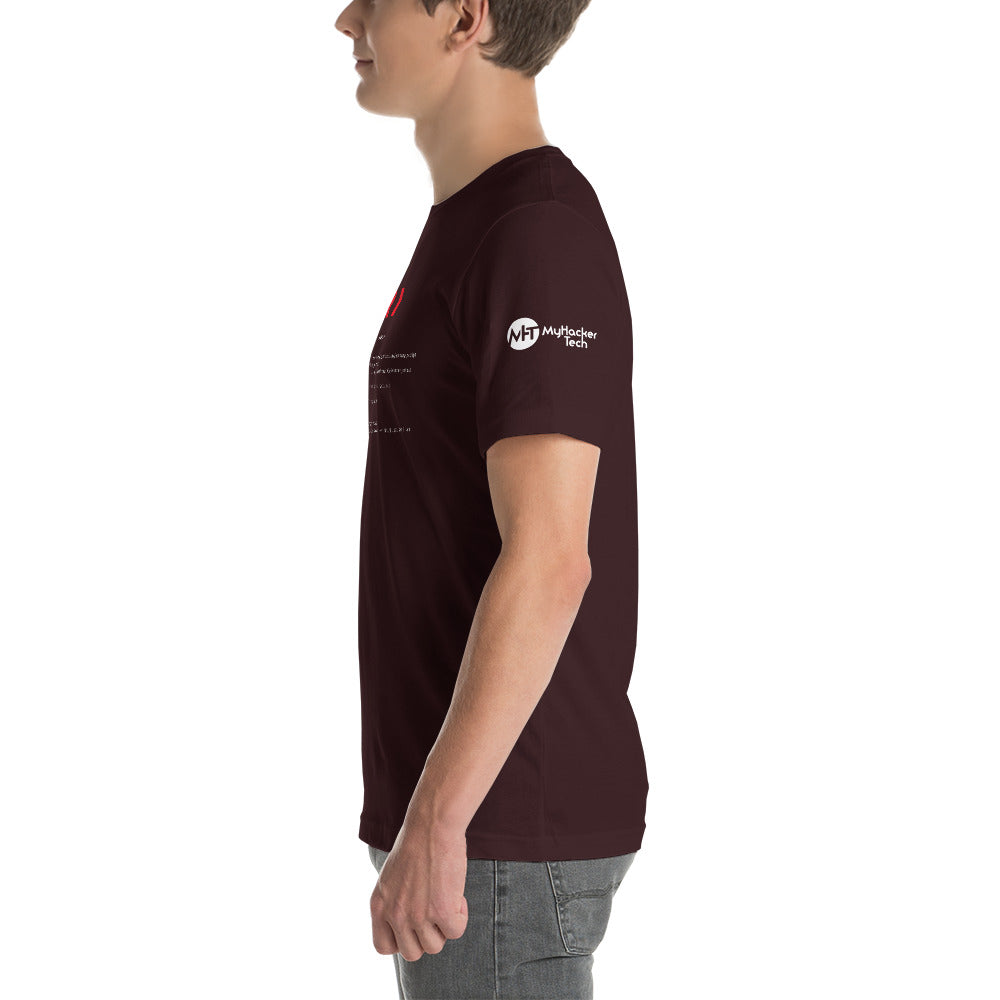 Hacker v3 - Short-Sleeve Unisex T-Shirt by DarkByteGear