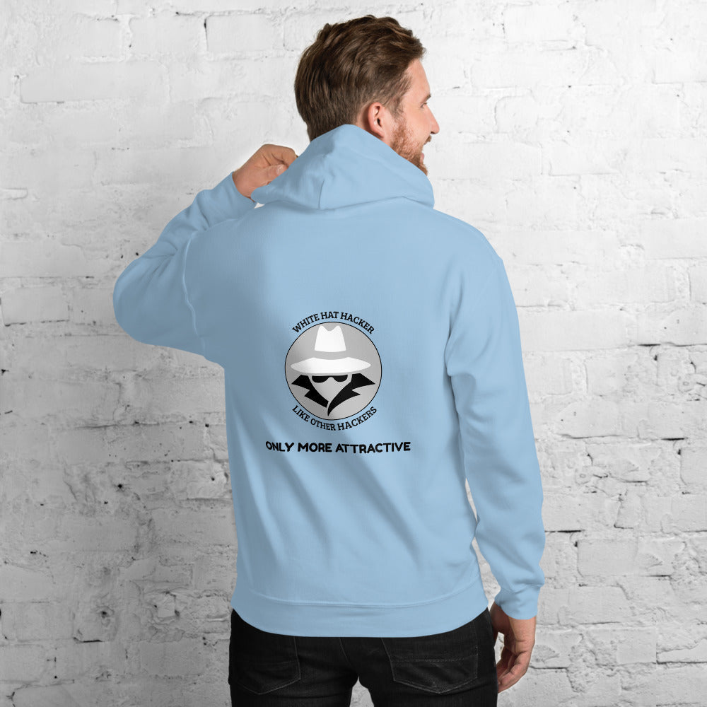 Like other hackers only more attractive - Unisex Hoodie by DarkByteGear